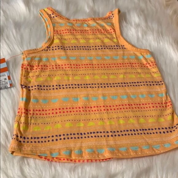 Cat & Jack Orange Tank Top - Picture 2 of 4